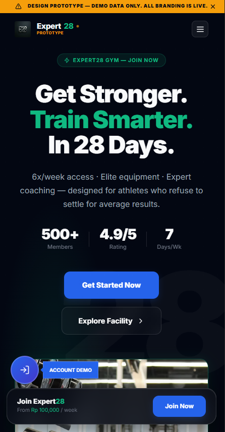 Expert28 Gym Laboratory App